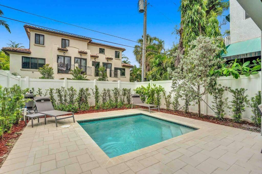 Luxury Paradise Walk To Las Olas -5 Mins To Beach Fort Lauderdale Eksteriør bilde