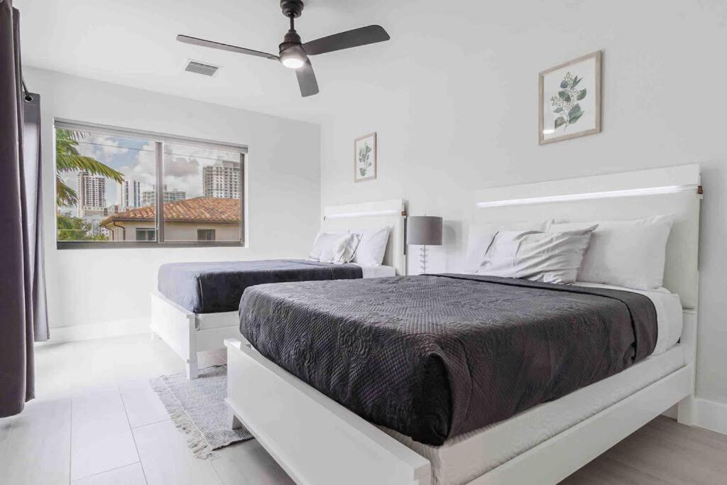 Luxury Paradise Walk To Las Olas -5 Mins To Beach Fort Lauderdale Eksteriør bilde