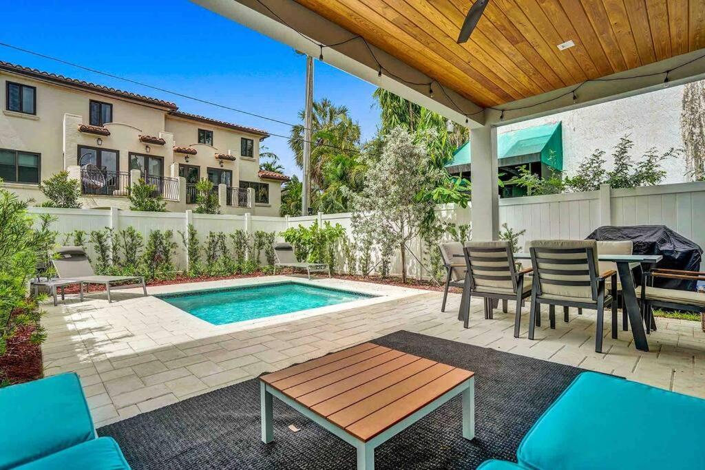 Luxury Paradise Walk To Las Olas -5 Mins To Beach Fort Lauderdale Eksteriør bilde