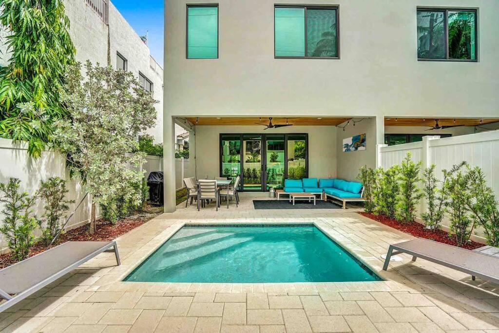 Luxury Paradise Walk To Las Olas -5 Mins To Beach Fort Lauderdale Eksteriør bilde